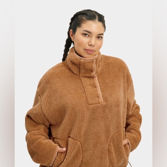 UGG Sherpa Atwell Half-Snap pullover - Picture 7 of 7